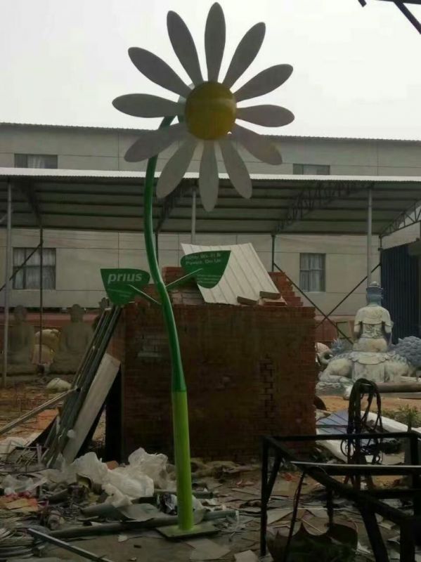 葵花雕塑供需，透雕系列，空間葵花雕塑制造商