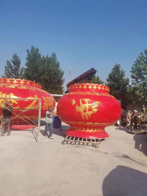 商業(yè)花籃雕塑標(biāo)準(zhǔn)，廣場雕塑，玻璃鋼花籃雕塑底座供給